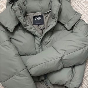 Zara puffer jacket , XS size, oversized fit